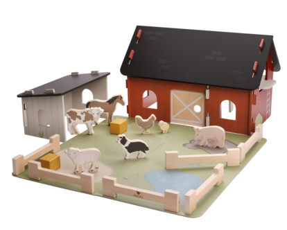 Micki Bondegård i tre, fra 3 år