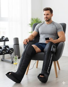 Hâws Relax recovery boot kompresjonsstøvel, trådløs