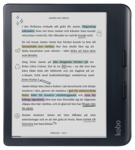 Kobo Libra Colour läsplatta, 7 tums färgskärm