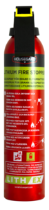 Släckspray Housegard AVD Lith-EX för brand i batterier