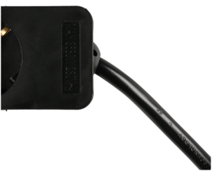 Grenuttag 5-vägs, strömbrytare, 1,4 m kabel