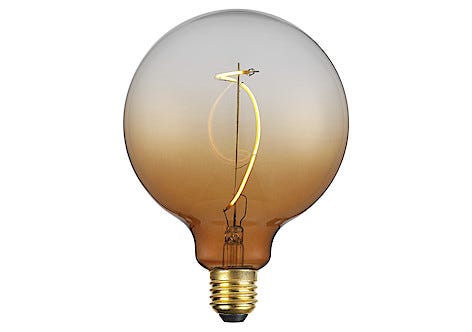 Dekorationslampa LED Glob E27 Amber, Northlight