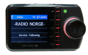 Tiny Audio C5, DAB+/FM-biladapter 