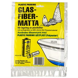 Plastic Padding glassfiberduk