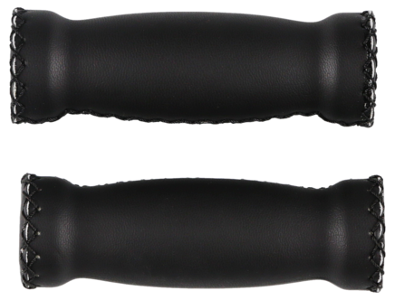 Cykelhandtag 20 mm, svarta, 2-pack