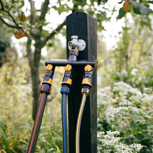 Fiskars Comfort krankoppling trippel 