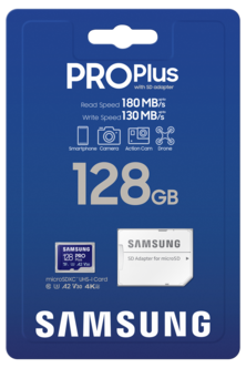 Samsung Pro Plus microSD-kort