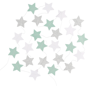 Partysett blå/grønn