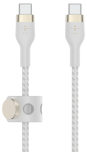 USB-C till USB-C laddkabel, Belkin BoostCharge PRO Flex, 2 m