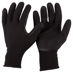 Trädgårdshandskar, svarta