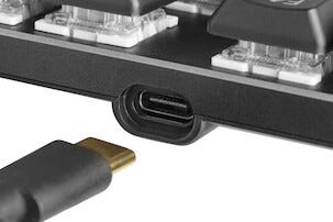 Deltaco GAM-111 RGB-gamingtastatur TKL