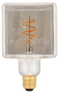 Rökfärgad lampa E27 dimbar LED Smokey, extra varmvit