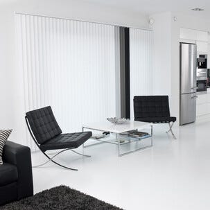 Persiennelameller til vindu, 8,9 x 250 cm, 8-pakning