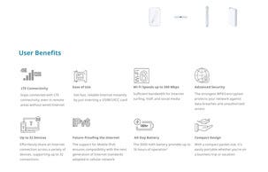 D-Link DWR-932W 4G hotspot portabel router