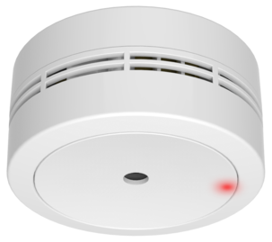 Røykvarsler optisk med 10 års batteritid, 70 mm Cotech