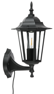 Northlight vegglampe solcelle klassisk 