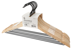 Trägalgar med metallpinne, 8-pack