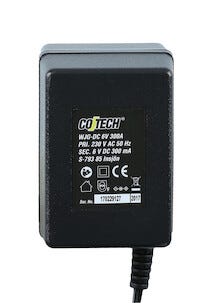 Laturi Cotech 6 V/300 mA