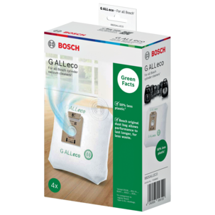 Bosch G ALL Eco dammsugarpåsar, 4-pack