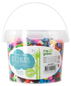 Stora XL pärlor ECO 950 st. 10 x 10 mm