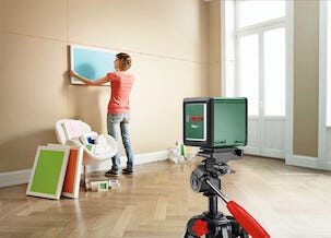 Bosch Quigo Plus krysslaser med stativ