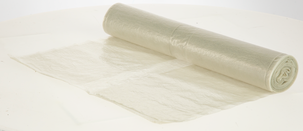 Transparent søppelsekk, 125 liter