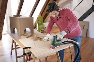 Bosch PST 900 PEL stikksag med sagblad, 620 W