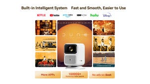 Wanbo Dali 1 smart projektor, portabel och liten, WiFi 6