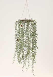 Hängande takdekoration, takkrans till jul och fest