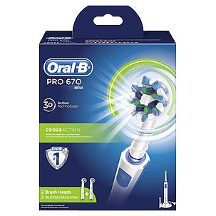 Sähköhammasharja Oral-B PRO 670 Cross Action