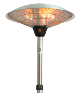 Terrassvärmare stående utomhus, 2100 W