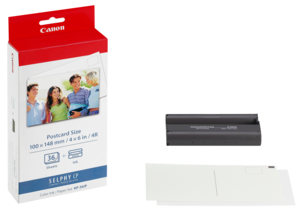 Canon Selphy CP KP-36IP Mustekasetti ja valokuvapaperi, setti