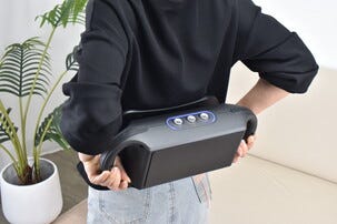 Capere massasjeapparat med 3 massajetilbehør