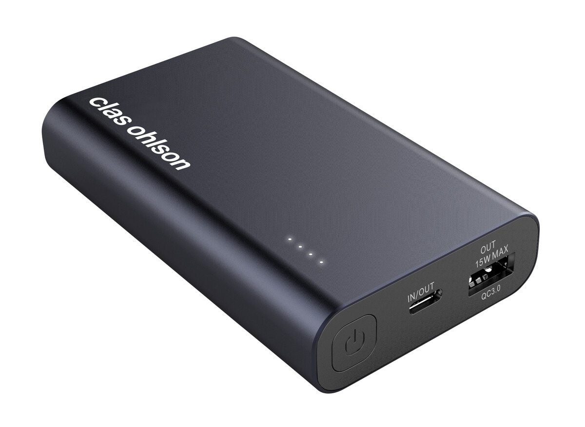 Clas Ohlson powerbank USB-C 10050 mAh