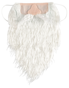 Tomteskägg med munskydd