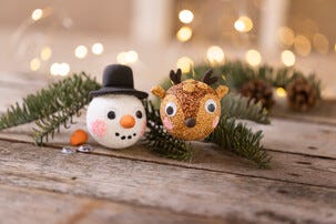 Creativ Company Gör egna julgranskulor, från 6 år