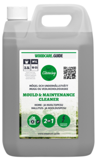 WoodCare.Guide mögel- och underhållstvätt, 2,5 liter