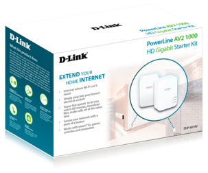 D-Link DHP-601AV Homeplug 2-pack