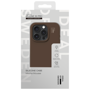 Ideal of Sweden Mocca Mousse mobildeksel for iPhone 16 Pro, brun