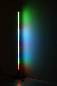 Bordlampe RGB med effektfullt lys og fjernkontroll Cotech