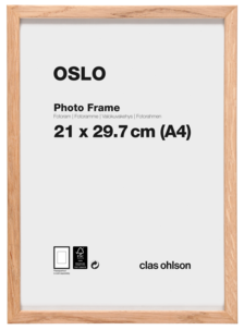 Fotoramme Oslo, eik