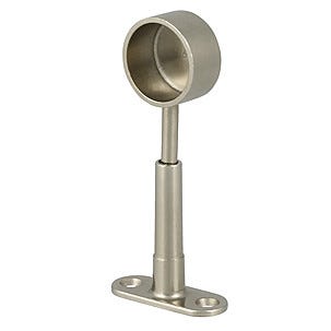 Rörhållare för 25 mm rör vridbar med sluten gavel, 2-pack