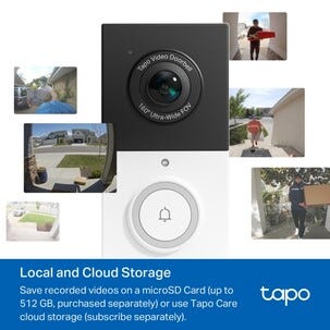 TP-Link Tapo D210 trådløs dørklokke med kamera