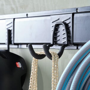 Cocraft redskapshållare med krokar, vägg, 17 delar