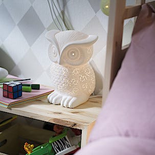 Bordslampa i porslin Northlight