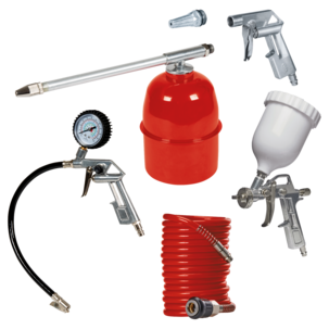 Einhell trykkluftsett 5 deler