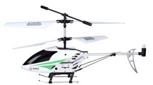 Kauko-ohjattava helikopteri ja kamera