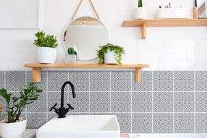 D-C-Fix självhäftande väggplattor 15,25 x 15,25 cm, 6-pack