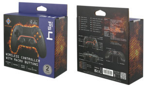 Deltaco GAM-139 PS4 kontroll med Bluetooth