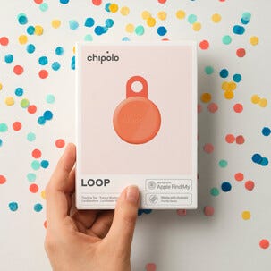 Chipolo Loop sporingsbrikke, nøkkelfinner for Apple/Android